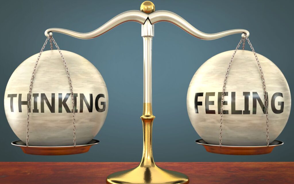 thinking and feeling